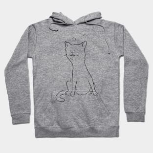 caturdaze - noodle tee Hoodie